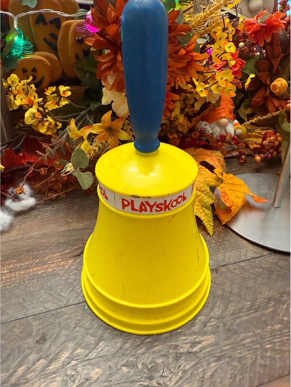 Vintage Playskool Alphabet Music Musical Bell Ring/Chime Sounds School Learning